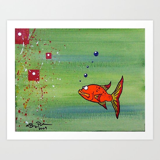 "Silver Rush" Art Print