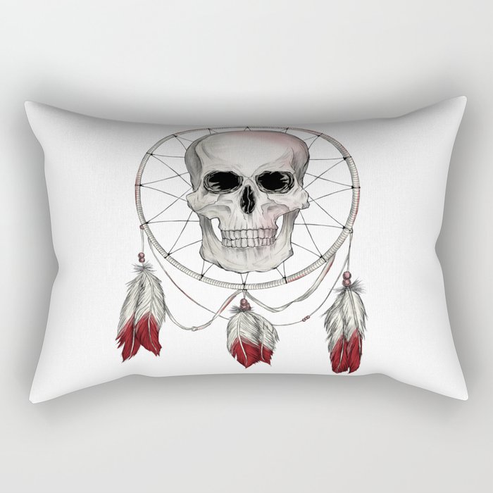Skullcatcher Rectangular Pillow