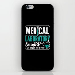 Medical Laboratory Scientist Laboratory Technician iPhone Skin