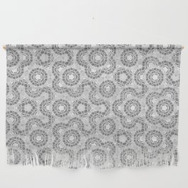 Grey penrose pattern Wall Hanging