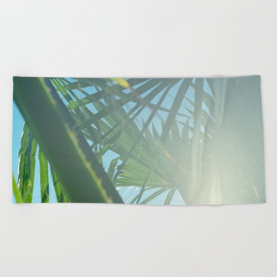 sky light Beach Towel