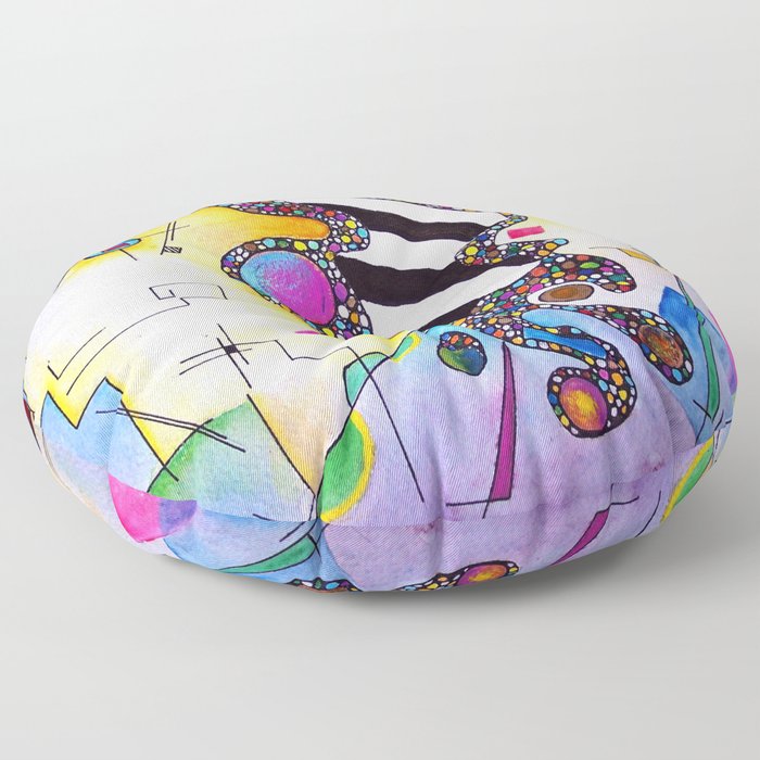 Wassily Kandinsky Floor Pillow