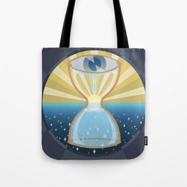 "Weeping may endure for a night, but joy comes in the morning." Psalm 30:5 Tote Bag