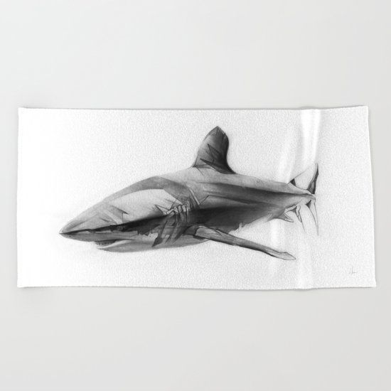 Shark I Beach Towel