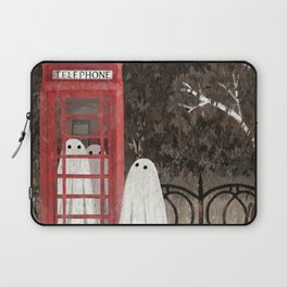There Are Ghosts in the Phone Box Again... Laptop Sleeve