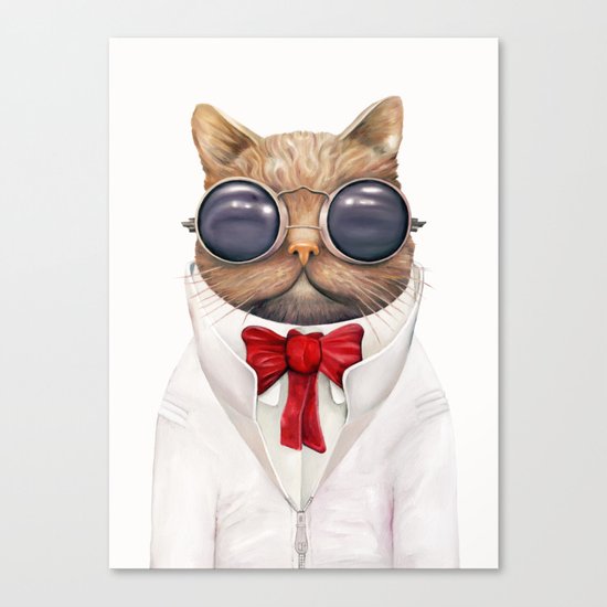 Astro Cat Canvas Print