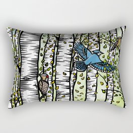 Eyes of the Forest Rectangular Pillow
