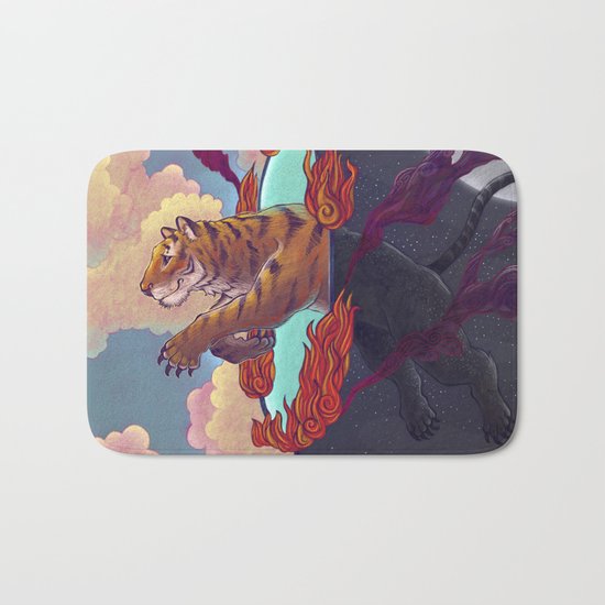 Ring of Fire Bath Mat