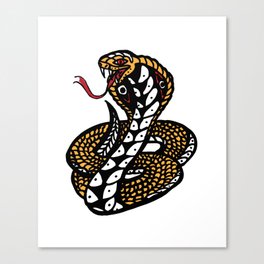 Cobra Strike Canvas Print