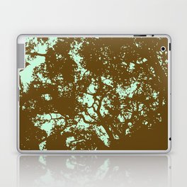 Mint and Brown Forest Laptop & iPad Skin