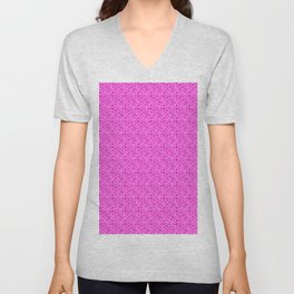 children's pattern-pantone color-solid color-pink V Neck T Shirt