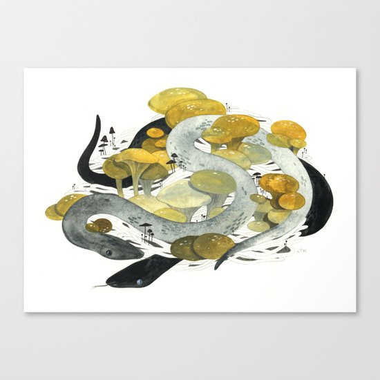 Den Canvas Print