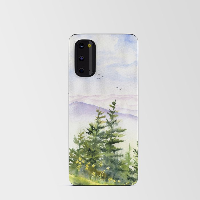 View of Adirondack Mountains Android Card Case