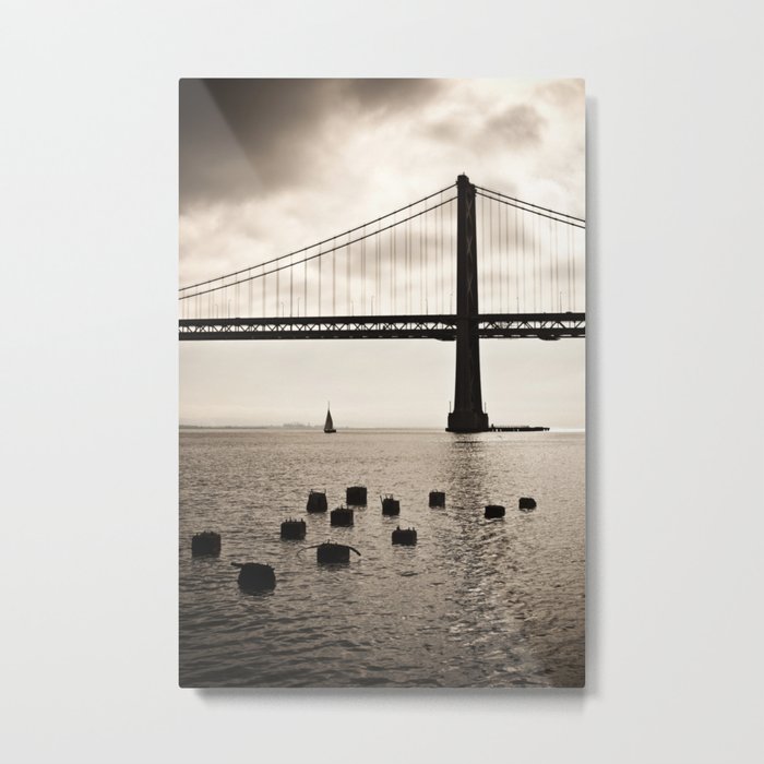 San Francisco, Bay Bridge Metal Print