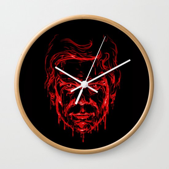 The Dark Passenger Wall Clock