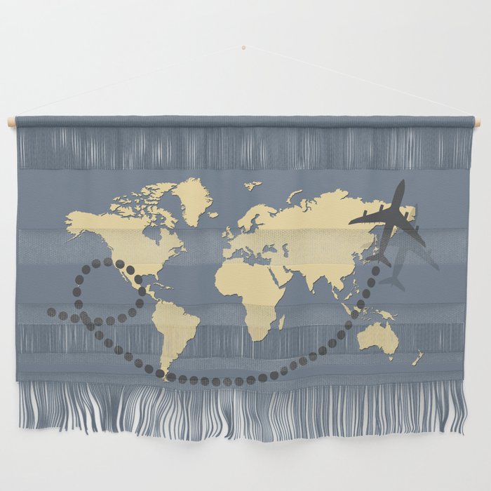 Let's travel 2 Wall Hanging