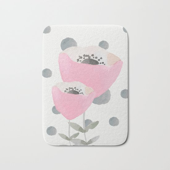 flowers Bath Mat