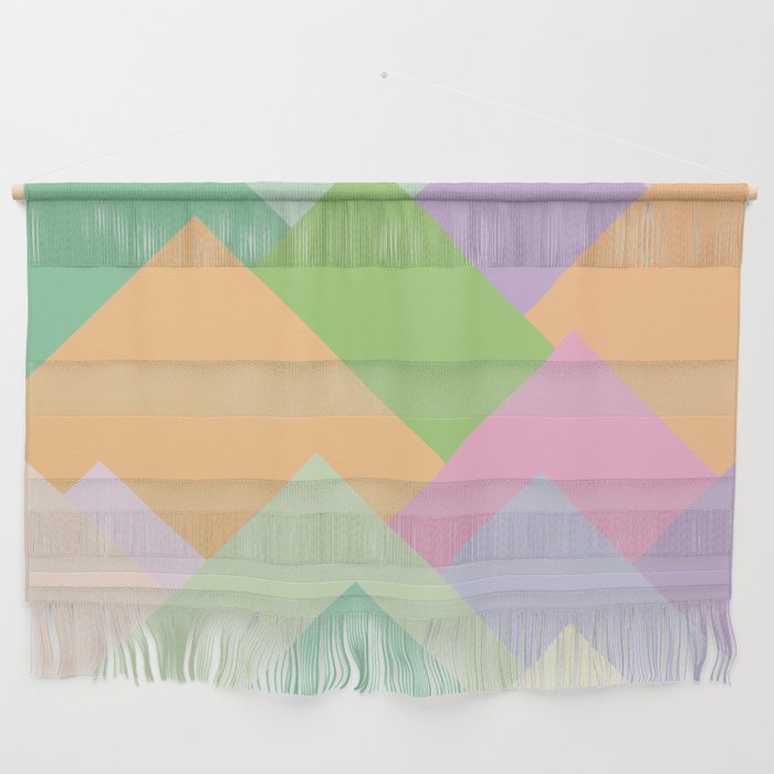 Happy Mountains Wall Hanging