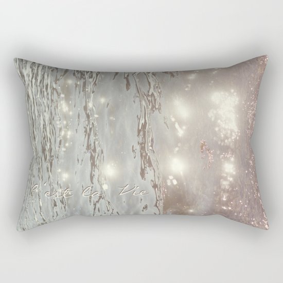 C'est La Vie II Rectangular Pillow