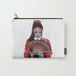 Red Geisha Girl Carry-All Pouch