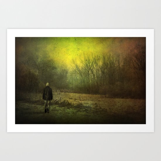only echoes Art Print