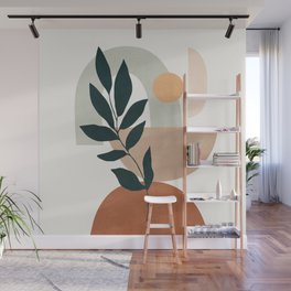 Soft Shapes IV Wall Mural