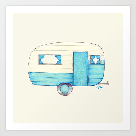 Caravan Palace Art Print