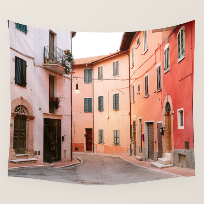 Society6colorful Streets Of Italy Fine Art Travel Photography Print Europe Wall Hanging Tapestry By Raisazwart Fine Art Travel Photography Small 51 X Dailymail
