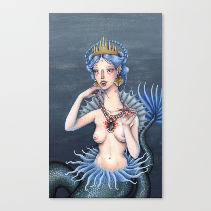 Siren Queen Canvas Print