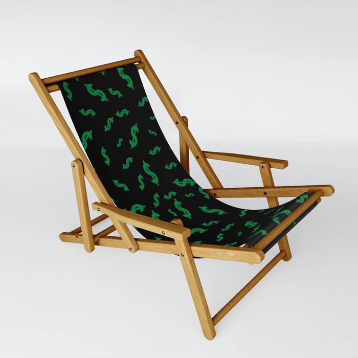 Dollar Signs Money Sling Chair