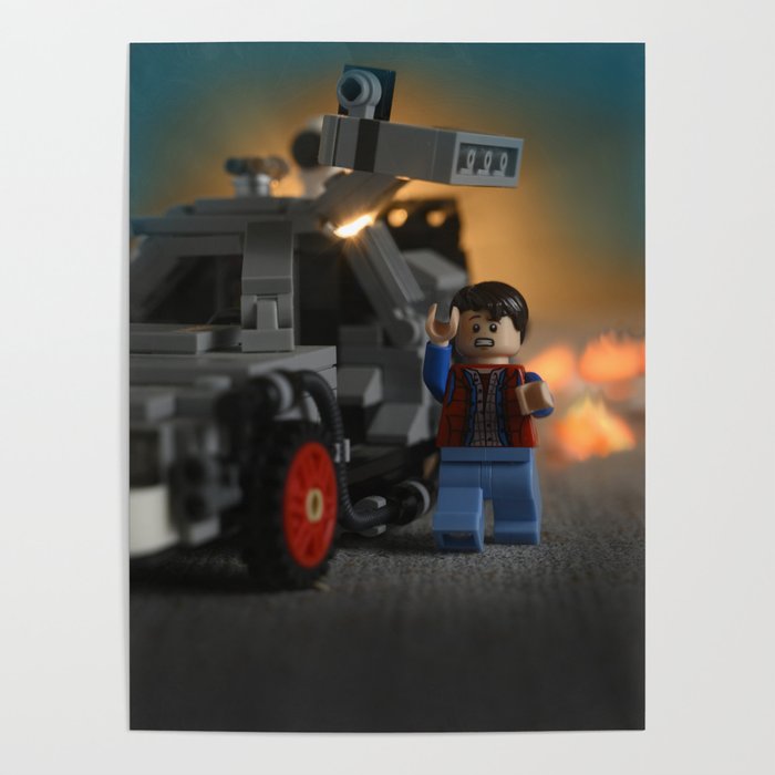 Brick to the Future Poster