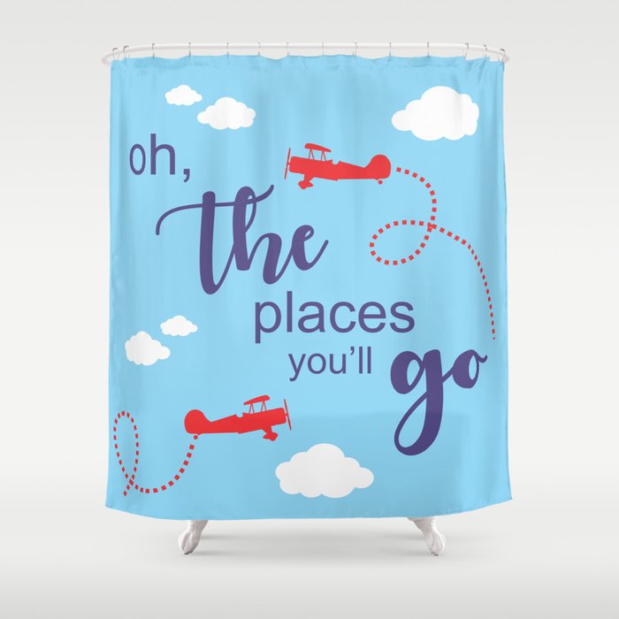 Oh The Places You Ll Go Inspirational Quote For Room Decor