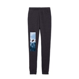 Misty mountains fog Kids Joggers