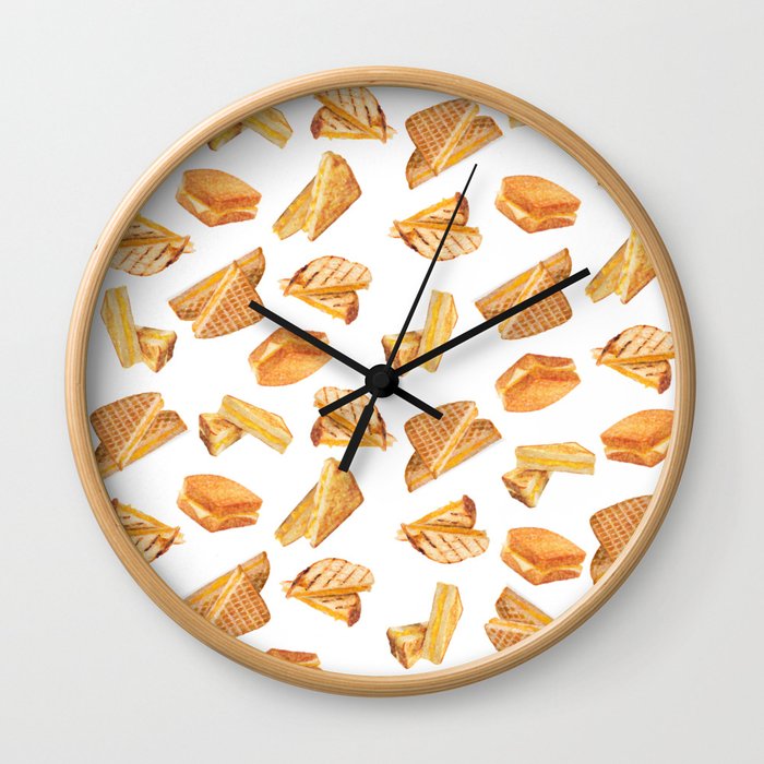 Grilled Cheese Lover Wall Clock