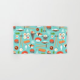 Aqua Blue Hand Bath Towels For Any Bathroom Decor Society6