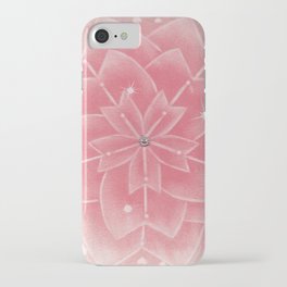 The season of sakura - Pastel Mandala iPhone Case