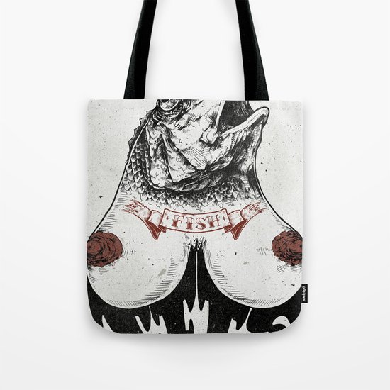 Fishtits Tote Bag
