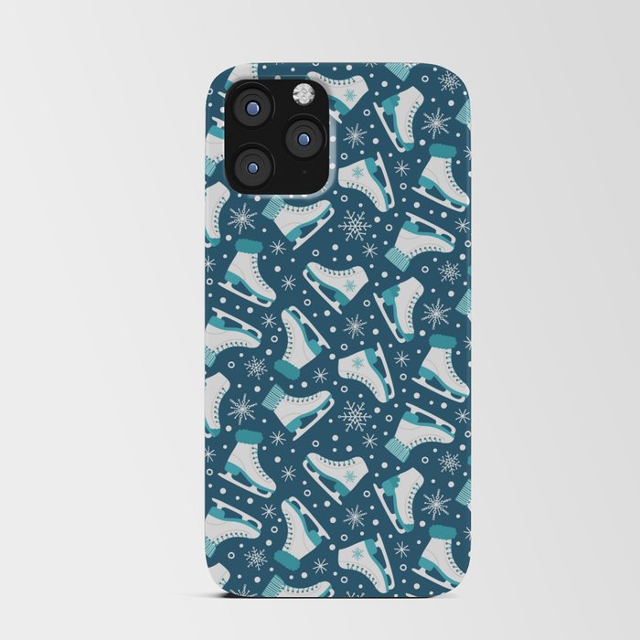 Ice Skates iPhone Card Case