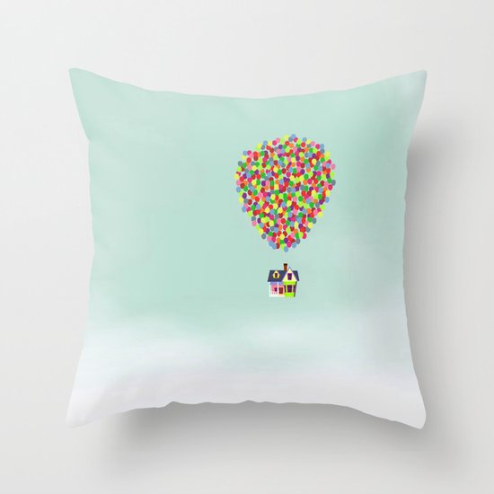 Up Throw Pillow