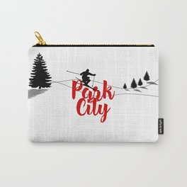 Ski at Park City Carry-All Pouch