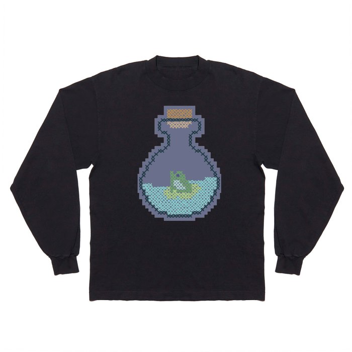 Frog in a Bottle Long Sleeve T Shirt