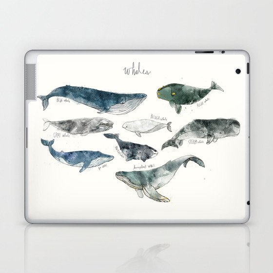 Whales Laptop & iPad Skin