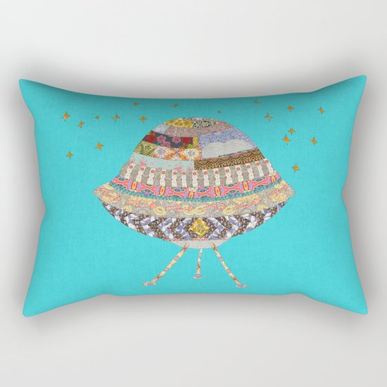 My Spaceship Will Come Rectangular Pillow
