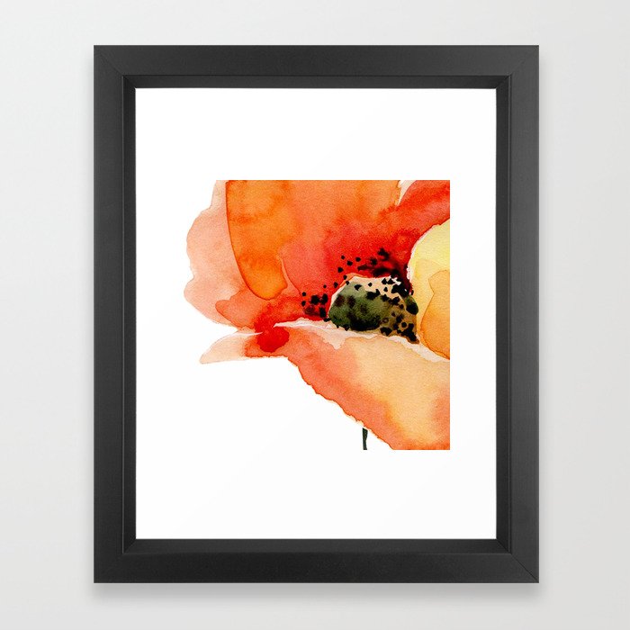 Poppy Framed Art Print