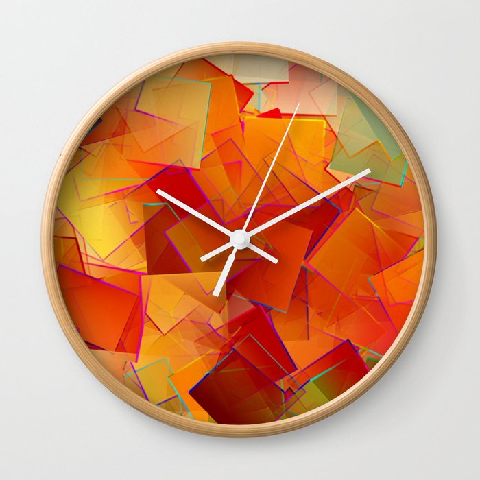 Richness and shadows ... Wall Clock