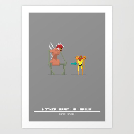 Super Mother Hunter Art Print