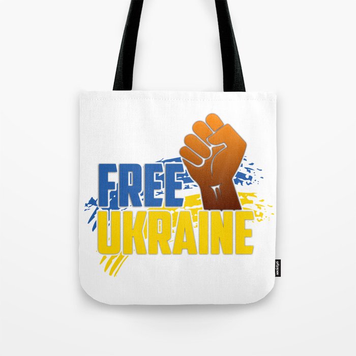 Free Ukraine Tote Bag