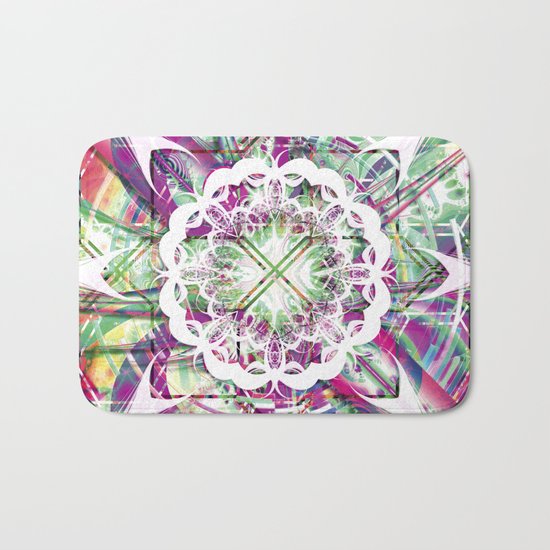 Introspective Reflection Bath Mat