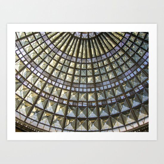 Union Station Skylight Art Print