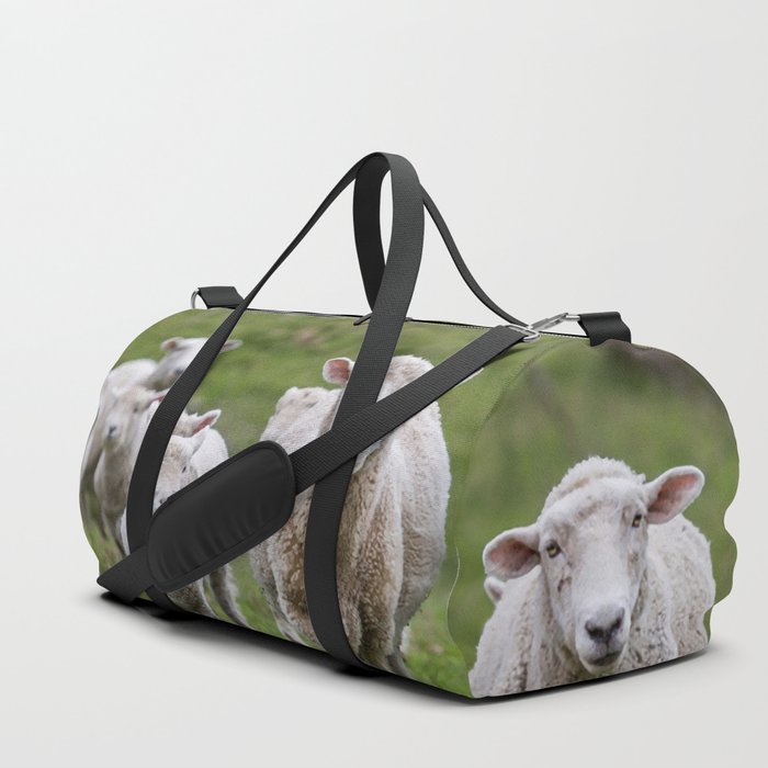 Flock Sheep Lambs Duffle Bag